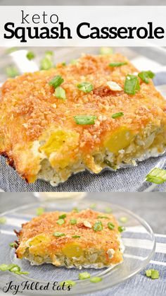 this keto squash casserole is so good and easy to make