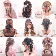 Peinados Hair Styles, Kawaii Hair, Larme Kei, Dyed Hair Inspiration, Kawaii Hairstyles, Pinterest Hair, Hair Art, Aesthetic Hair