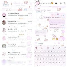 Cute theme Messenger Theme, Telegram Chat Theme, Telegram Theme, Aesthetic Letters, Phone Ideas