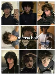 Men’s Hairstyles - Aesthetic Hairstyles - Trendy Haircuts - Hairstyle Inspirations Guys Messy Hair, Messy Hair Boy, Men Haircut Curly Hair, Cute Guy Pics, Corte De Cabelo Masculino, Messy Hair, The Perfect Guy