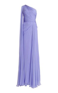 Purple Dress Formal, Royal Clothing, Fashion Gowns, Royal Outfits, Zuhair Murad, Chiffon Maxi, Chiffon Maxi Dress, The Purple, Silk Chiffon