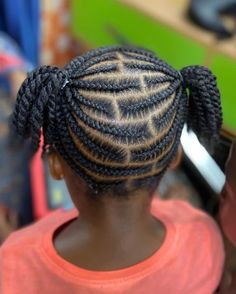 Hairstyles For Kids. Black Hair Care