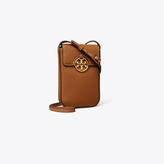 Miller Phone Crossbody: Women's Designer Mini Bags | Tory Burch Cross Purses, Tory Burch Crossbody Bag, Tory Burch Crossbody, Tory Burch Handbags, Womens Designer Handbags, Tory Burch Miller, Tory Burch Miller Sandal, Lady Dior Bag, Embossed Leather