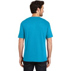 Buy the District® Perfect Weight® Colors T-Shirt at Michaels. com. An effortless, perfect tee for everyday wear An effortless, perfect tee for everyday wear. For the best in quality, comfort and color, look no further than District Perfect Weight shirts! Details: Available in multiple colors and sizes 4.3 oz. 100% combed ring spun cotton, 32 singles 1 x 1 rib knit neck Shoulder to shoulder tapingPlease note: This product is transitioning from woven labels to tear-away labels. Your order may cont Bright Turquoise, Woven Labels, Home T Shirts, Tshirt Colors, White Undershirt, Rib Knit, Men's Polo Shirt, Everyday Wear, Turquoise