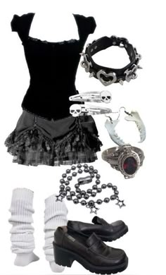 Gothic Y2k Outfits, 2000s Outfits Grunge, Real Emo, Goth Grunge Outfits, Pants Aesthetic, Y2k Goth Outfits, Gothic Y2k, Aesthetic Bag, 일본 패션