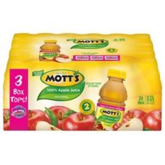 mott's apple juice, 3x3 5oz / 24pk