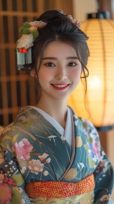 Japanese Traditional Clothes, Kimono Yukata, Ancient Beauty, Traditional Clothes, Clothes Women, Elegant Accessories, Japanese Traditional