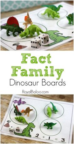 the fact family dinosaur board game is fun for kids to play with