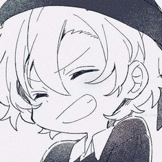 Soukoku Wan, Skk Matching Pfps, Soukoku Matching, Dog Match, Nakahara Chuuya, Dog Animation, Chuuya Nakahara, Cat Icon, Cute Anime Profile Pictures