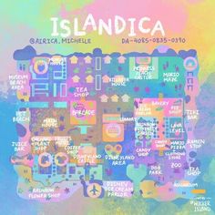 an illustrated map of the island of jamaica with all its major cities and their names