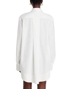 Find A.L.C. A. L.c. Fallen Cotton Blend Shirt Dress on Editorialist. A.l.c. Fallen Cotton Blend Shirt Dress.Color:White.Size:XS.Material:96% cotton/4% elastane.Dresses. Chic White Blouse With Concealed Placket, Elegant Oversized Shirt Dress For Workwear, Elegant Shirt Dress With Shirttail Hem For Work, White Blouse With Concealed Placket For Spring, Elegant Shirt Dress With Shirttail Hem And Placket, Elegant Shirt Dress With Relaxed Fit And Shirttail Hem, Elegant Shirttail Hem Shirt Dress With Relaxed Fit, Elegant Shirt Dress With Shirttail Hem And Relaxed Fit, White Shirt Dress With Shirttail Hem For Work