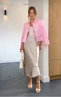 Pink Outfit, Work Outfits, Spring Outfits, Date Night, Summer Outfits, Blazer, Pink, Quick Saves