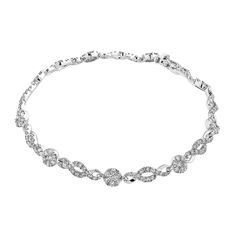 Dress to dazzle whenever you pair this stunning diamond tennis bracelet with your favorite outfits. Click on this JEWELRY & WATCHES GUIDE to learn about fit, styles, materials and more! Dress to dazzle whenever you pair this stunning diamond tennis bracelet with your favorite outfits. Click on this JEWELRY & WATCHES GUIDE to learn about fit, styles, materials and more! FEATURES Length: 7 in. Nickel free Metal: 10k white gold Plating: rhodium Finish: polished Hallmark and Diamour trademarkDIAMOND Sparkling Diamond Tennis Bracelet For Formal Occasions, White Pave Setting Tennis Bracelet For Wedding, Formal Diamond Bracelet With Sparkling Detail, Formal Sparkling Diamond Bracelet, Anniversary Tennis Bracelet With Pave Setting, Formal Diamond Tennis Bracelet With Sparkling Stones, Diamond White Sparkling Tennis Bracelet For Formal Occasions, Silver Pave Setting Tennis Bracelet For Wedding, Silver Tennis Bracelet With Pave Setting For Wedding