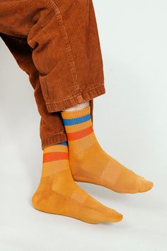 The Jouer is one of our first (and favorite) styles. This men's tube sock is our shorter take on the classic baseball sock—a reimagined retro ankle offered in a variety of colors and made with premium combed cotton and of course terry footing. Size+ OSFA, M 9-12 Design+ 200 Needle+ Reinforced toe & heel+ Seamless toe+ Terry Cushioning on Footbed+ Ankle Content + Care+ Premium Combed Cotton+ Wash Cold/Dry Low+ Imported Baseball Socks, Ankle Sock, Tube Socks, Short Socks, Ankle Socks, Of Course, Black N Yellow, Combed Cotton, Wearable Art