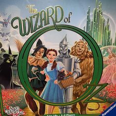 the wizard of oz dvd cover with an image of two women and one man in costume