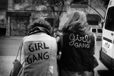 Girl gang Feminist Photography, Whatever Forever, Teddy Girl, Behind Blue Eyes, Black And White Vintage, Teddy Boys, Local Girls, I'm With The Band, Pink Lady