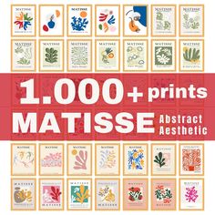 the book cover for 1, 000 + print's maisse aushetia