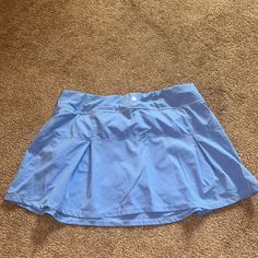 Etonic Active Wear Mini Skirt Skort Periwinkle Color Baby Blue Nwot Great Condition Size Large Blue Skort, Periwinkle Color, Skorts, Baby Blue, Mini Skirt, Active Wear, Color Blue, Mini Skirts, Womens Shorts