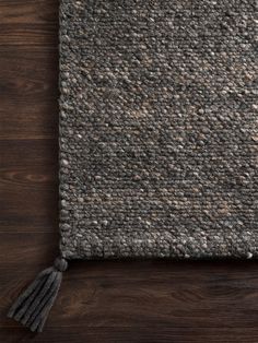 Charcoal Edge Stitching, Edge Stitch, Ellen Degeneres, Rug Sale, Flat Weave, Final Sale, Cotton Canvas, Tassels, Hand Weaving