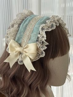 Mint Green Hairband Male Steampunk, Steampunk Fashion Female, Have A Sweet Dream, Steampunk Fashion Male, Gothic Skirts, Steampunk Accessories, Gothic Steampunk, Fairy Wings, Sweet Lolita