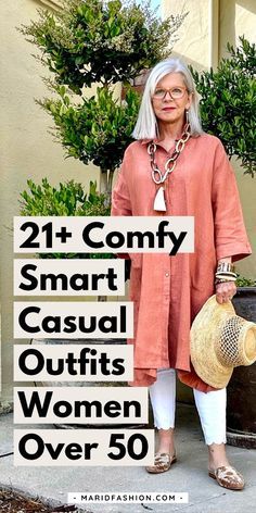 Old Lady Outfits Ideas, Comfy Elegant Outfit, Elderly Fashion, Fashion Over Fifty, Stylish Outfits For Women Over 50, Smart Casual Outfit, Trendy Fall Outfits, Family Fashion