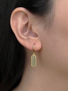 Jade Collection 2023 – Gabi The Label Gold Hypoallergenic Jade Earrings, Modern Gold Jade Jewelry, Hypoallergenic Gold Jade Earrings, Gabi The Label, Box Pouch, Jade Earrings, Nail Jewelry, Classy Jewelry, Jade Jewelry