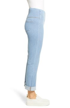 The look of your favorite jeans with the comfort of stretchy leggings and the slimming control of shapewear. Style Name:Lyssé Boyfriend High Rise Denim Leggings. Style Number: 5344309. Mid-rise Pull-on Jeans For Everyday, Stretch Denim Pull-on Jeans, Stretch Cropped Jeans In Light Wash For Fall, Stretch Denim Blue Cropped Flare Jeans, Stretch Cropped Leg Denim Flare Jeans, Versatile Straight Leg Jeggings For Everyday, Stretch Denim Cropped Flare Jeans, Stretch Cropped Leg Flare Jeans, Spring Workwear Straight Leg Jeggings