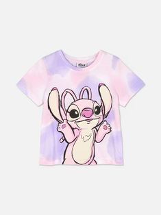 Girls Pink Disney’s Lilo and Stitch Tie Dye T-Shirt | Primark Tie Dye Disney, Lilo Et Stitch, Summer Baby Clothes, Shirt Tie, Disney S, Lilo Stitch, Disney Lilo, Tie Dye T Shirts, Lilo And Stitch