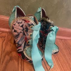 Beautiful Irregular Choice Shoes In A Pretty Teal Color. Never Worn! What To Wear With Irregular Choice Shoes, Irregular Choice Shoes, Irregular Choice, Boring Clothes, Teal Color, Art Fashion, Teal Colors, Shoes Women Heels, Fashion Art