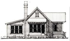 this is the front elevation of these house plans