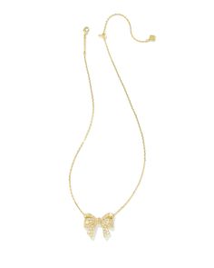 Bow Kendra Scott Necklace, Kendra Scott Christmas Necklace, Kendra Scott Jewelry Necklaces, Kendra Scott Necklace Christmas, Kendra Scott Pearl Necklace, Gold Jewelry Kendra Scott, Kendra Scott Cheer Necklace, Kendra Scott Christmas, Dainty Gold Necklace Pendant