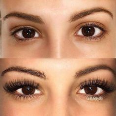 Lashes And Eyebrows, Lashes Done, Permanente Make-up, Eyelash Extensions Styles, Lash Extensions Styles, Eyelash Extentions, Eyelash Sets, Magnetic Eyelashes, Models Makeup