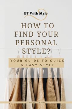 Want to know how to develop your personal style and build a sustainable wardrobe that will serve you on the long run? In this guide you'll find practical tips and exercises that will help you find your personal style and easily implement it into your wardrobe. Personal Style Types, Mother Tattoos For Children, Sustainable Wardrobe, Mother Tattoos, Paper Bead Jewelry