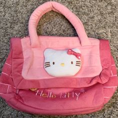 Nwot Plush Hello Kitty Hand Bag Cute Hello Kitty Print School Shoulder Bag, Hello Kitty Print School Pouch Bag, Cute Bags With Zipper Closure, Hello Kitty School Pouch Bag, Cute Hello Kitty Shoulder Bag For School, Kawaii Hello Kitty Bag, Pink Hello Kitty School Bag, Hello Kitty Tote Shoulder Bag For School, Cute Pink Hello Kitty Bag