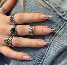 Light Gray Nails, Molde F1, Work Nails, Classic Nails, Nails Polish