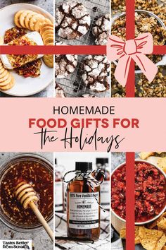 homemade food gifts for the holidays