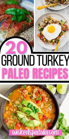 the top 20 ground turkey paleo recipes