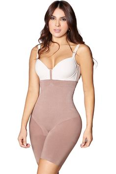 Every woman needs a figure-smoothing bodysuit that accentuates her natural curves, lifts her silhouette, and boosts her confidence. Our 230 Strapless Shorts Seamless Bodysuit does just that, offering the perfect level of compression for flattening your abdomen, shaping your waist, and giving your glutes a lift for a naturally enhanced, curvaceous look. This seamless, strapless shorts bodysuit sits invisibly beneath your clothes, making it the perfect shaper for all of your low-cut, off-the-shoul Sculpting Beige Shapewear, Beige Seamless Push-up Shapewear, Beige Shapewear With Built-in Bra, Shaping Beige Bodysuit With Medium Bust Support, Beige Shaping Shapewear Bodysuit, Beige Sculpting Shapewear With Built-in Bra, Sculpting Beige Shapewear With Built-in Bra, Beige Underwire Stretch Shapewear, Beige Underwire Shapewear With Shaping