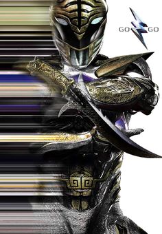 Movie style white ranger White