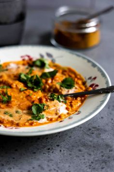 a white plate with some food on it