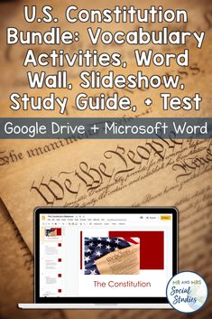 constitution-activities-middle-school Constitution Activities Middle School, Activities For High School Students, Activities For High School, Absent Students, Social Studies Projects