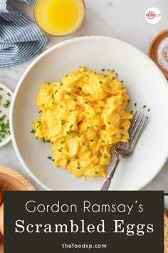 Gordon Ramsay’s Scrambled Eggs Best Scrambled Eggs, Breakfast Tacos Recipe, Best Egg Recipes, Chicken Breast In Air Fryer, Breakfast Savory