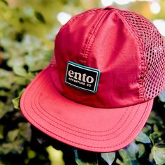 Ento Outdoor Scarlet Endeavor Hat Red Outdoor Hat For Spring, Red Spring Outdoor Hat, Red 5-panel Summer Hat, Red 5-panel Outdoor Hat, Red Flat Bill Hats For Outdoor Activities, Red 5-panel Hat For Outdoor, Red Curved Brim Hats For Outdoor Activities, Red Flat Brim Hat For Outdoor, Casual Red Hats For Outdoor Activities