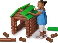 Jumbo Log Builders at Lakeshore Learning Building Toys For Kids, Lakeshore Learning, Easy Build, Home Daycare, Classroom Furniture, Teacher Supplies, Outdoor Learning, Indoor Playground, Building Toys