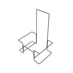 a line drawing of a mirror and shelf