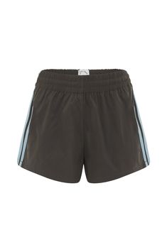 The Romeo Track Short is a low rise short, featuring an adjustable drawstring waistband and contrast taping on legs. Sporty Shorts With Side Stripes, Athleisure Shorts With Side Stripes, Sporty Shorts With Contrast Trim, Sporty Bottoms With Contrast Trim For Workout, Sporty Workout Bottoms With Contrast Trim, Sporty Shorts With Contrast Trim For Sports, Sporty Bottoms With Contrast Trim For Sports, Low Rise Shorts, Track Shorts