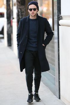 The 10 Best Dressed Men of the Week: 12.24.16 | GQ Workout Man, Man In Black, Tokyo Street Fashion, Winter Pins, Best Casual Outfits, Best Dressed Man, Hipster Mens Fashion, Hipster Outfits, Athleisure Outfits