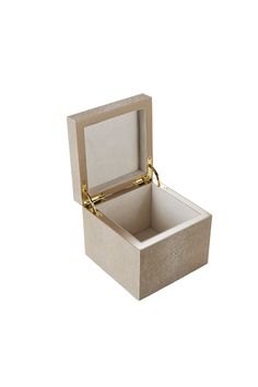 Cream Decorative Box | Andrew Martin Liza | OROA Faux Shagreen, Velvet Interior, Andrew Martin, Beautiful Storage, Storage Places, Velvet Interiors, European Furniture, Design Advice, Light Decorations