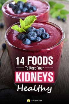 Every year millions of people are affected by kidney disease. If you want to avoid that then add this list of foods for a healthy kidney to your diet! Kidney Healthy Foods, Healthy Kidney Diet, Colon Cleanse Recipe, Kidney Friendly Foods, Kidney Recipes, Turmeric Health, Healthy Kidneys, Kidney Diet, Renal Diet