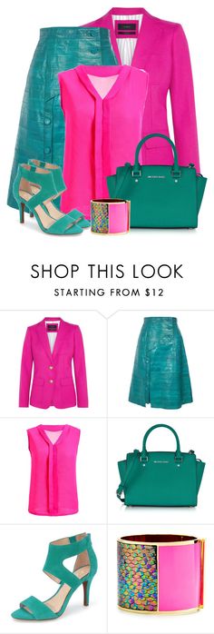 "PROENZA SCHOULER A-line Eel Skin Skirt" by cassandra-cafone-wright ❤ liked on Polyvore featuring J.Crew, Proenza Schouler, Michael Kors and Sarah Magid Teal Skirt Outfit, Business Outfits, Proenza Schouler, Skirt Outfits, Latest Fashion Trends, Designer Clothing, J Crew